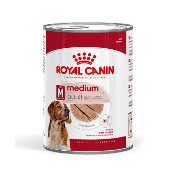 Royal Canin Patè per Cani Adult Medium 410 gr
